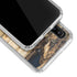 Blue Resin Wood Galaxy A20 Clear Case