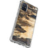 Blue Resin Wood Galaxy A51 5G Clear Case