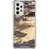 Blue Resin Wood Galaxy A53 5G Clear Case