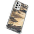 Blue Resin Wood Galaxy A53 5G Clear Case