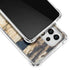 Blue Resin Wood Galaxy A53 5G Clear Case