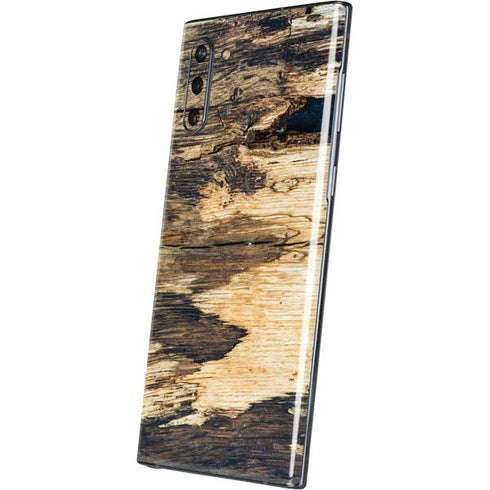 Blue Resin Wood Galaxy Note 10 Skin