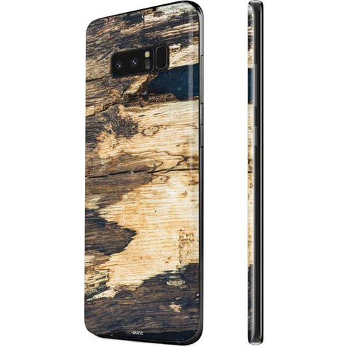 Blue Resin Wood Galaxy Note 8 Skin