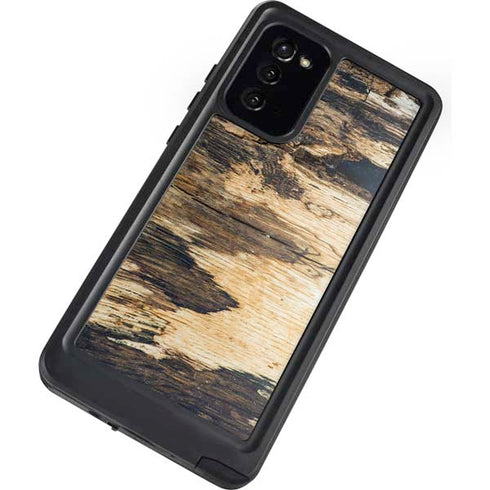 Blue Resin Wood Galaxy Note20 5G Waterproof Case