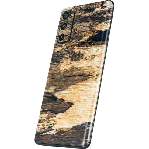 Blue Resin Wood Galaxy S20 Fan Edition Skin