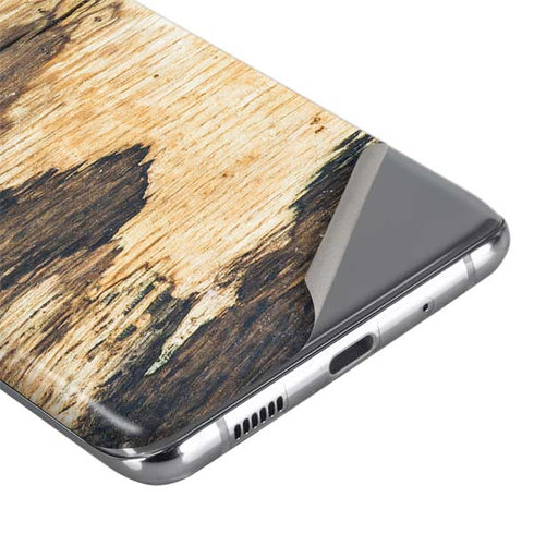 Blue Resin Wood Galaxy S20 Plus Skin