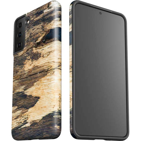 Blue Resin Wood Galaxy S21 Plus 5G Pro Case