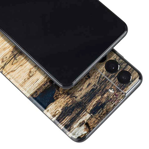 Blue Resin Wood Galaxy S21 Plus 5G Skin