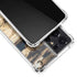 Blue Resin Wood Galaxy S21 Ultra 5G Clear Case