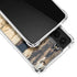 Blue Resin Wood Galaxy S22 Clear Case