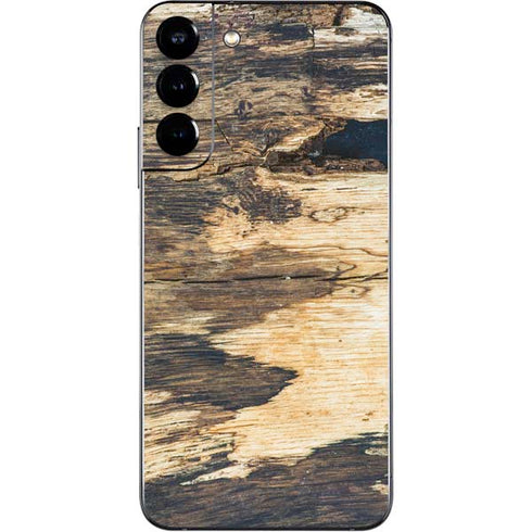 Blue Resin Wood Galaxy S22 Plus Skin
