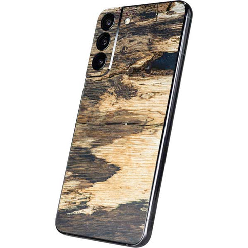 Blue Resin Wood Galaxy S22 Plus Skin