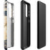 Blue Resin Wood Galaxy S22 Pro Case