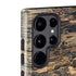 Blue Resin Wood Galaxy S22 Ultra Pro Case