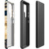 Blue Resin Wood Galaxy S22 Ultra Pro Case