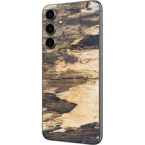 Blue Resin Wood Galaxy S23 FE Skin