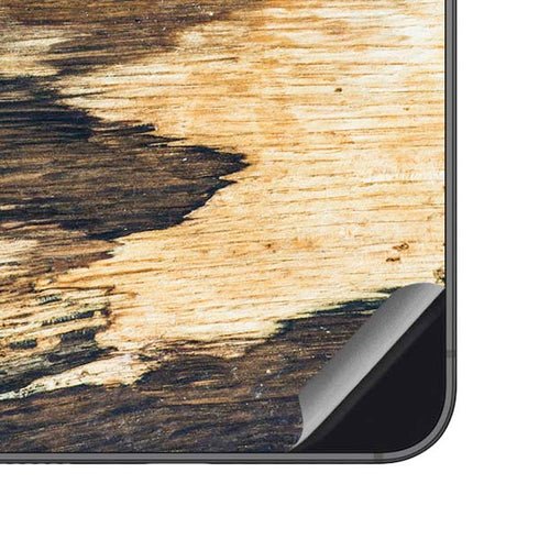 Blue Resin Wood Galaxy S23 FE Skin