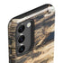 Blue Resin Wood Galaxy S23 Plus Pro Case