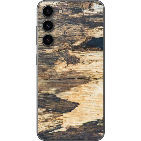 Blue Resin Wood Galaxy S23 Plus Skin