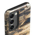 Blue Resin Wood Galaxy S23 Pro Case