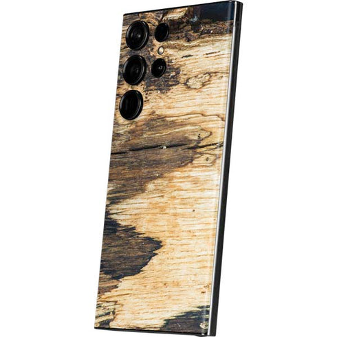 Blue Resin Wood Galaxy S23 Ultra Skin