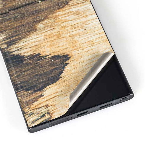 Blue Resin Wood Galaxy S23 Ultra Skin