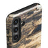 Blue Resin Wood Galaxy S24 Plus Impact Case