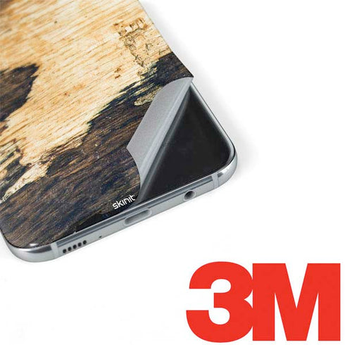 Blue Resin Wood Galaxy S8 Skin