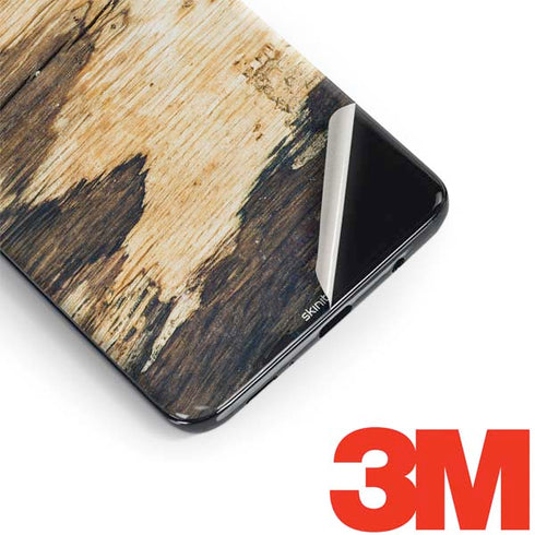 Blue Resin Wood Galaxy S9 Plus Skin