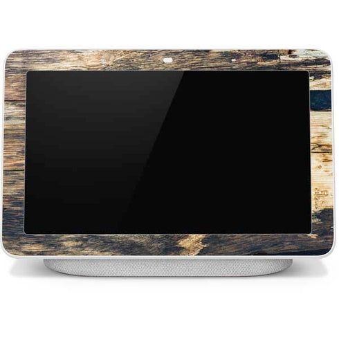 Blue Resin Wood Google Home Hub Skin
