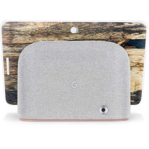 Blue Resin Wood Google Home Hub Skin