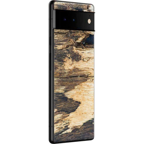 Blue Resin Wood Google Pixel 6 Skin