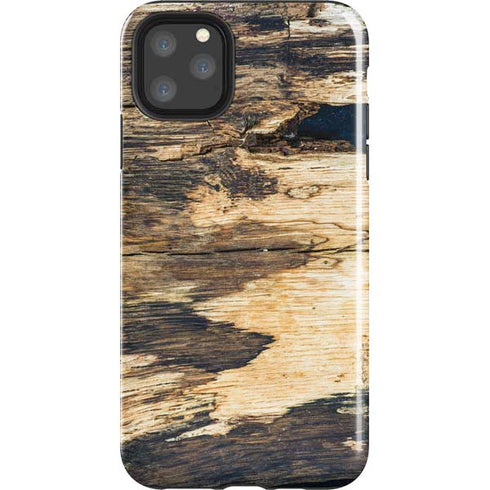 Blue Resin Wood iPhone 11 Pro Max Impact Case