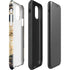 Blue Resin Wood iPhone 11 Pro Max Impact Case