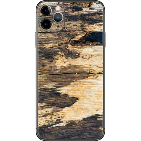 Blue Resin Wood iPhone 11 Pro Max Skin