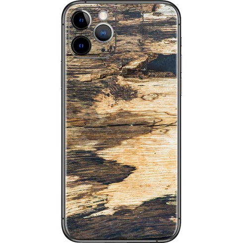 Blue Resin Wood iPhone 11 Pro Skin