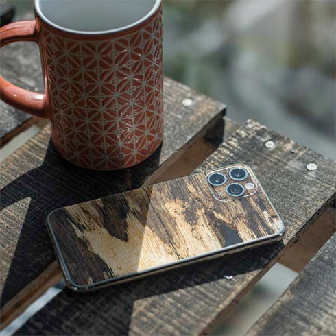 Blue Resin Wood iPhone 11 Pro Skin