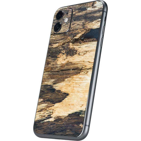 Blue Resin Wood iPhone 11 Skin
