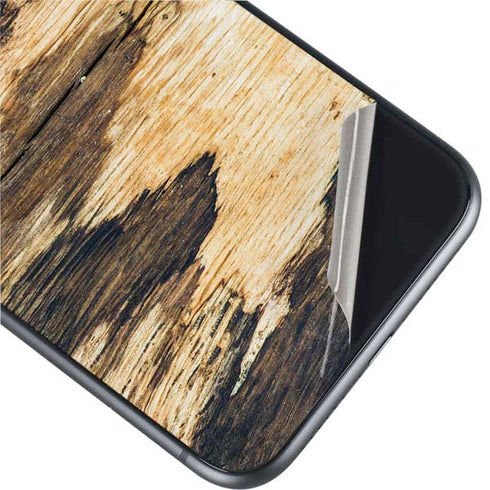 Blue Resin Wood iPhone 11 Skin