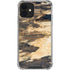 Blue Resin Wood iPhone 12 Clear Case