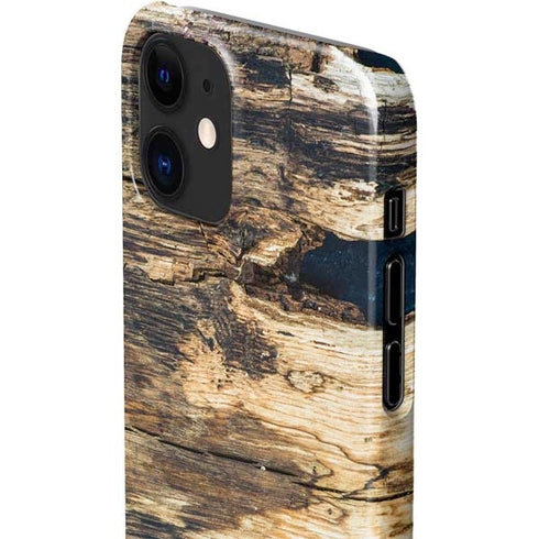 Blue Resin Wood iPhone 12 Mini Lite Case