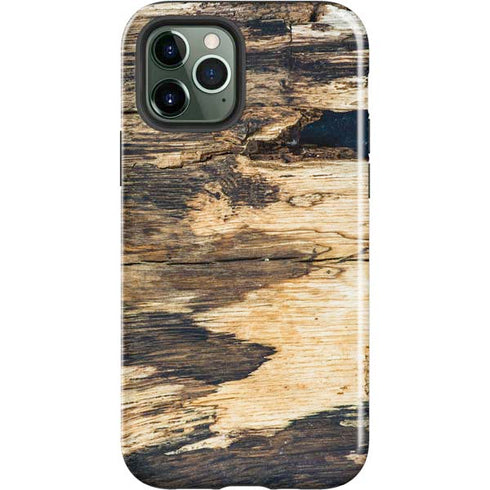 Blue Resin Wood iPhone 12 Pro Impact Case
