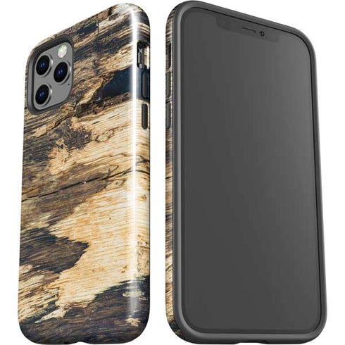 Blue Resin Wood iPhone 12 Pro Max Impact Case