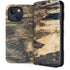 Blue Resin Wood iPhone 13 Folio Case