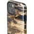Blue Resin Wood iPhone 13 Impact Case