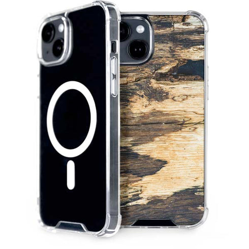 Blue Resin Wood iPhone 13 MagSafe Case