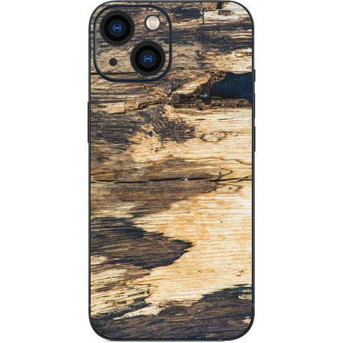 Blue Resin Wood iPhone 13 Mini Skin
