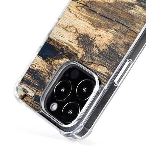 Blue Resin Wood iPhone 13 Pro MagSafe Case