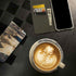 Blue Resin Wood iPhone 13 Pro Max Folio Case