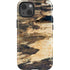 Blue Resin Wood iPhone 14 Impact Case